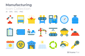 Manufacturing Color Icon