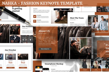 Nahka - Fashion Keynote Template