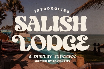 Salish Lodge Display Typeface