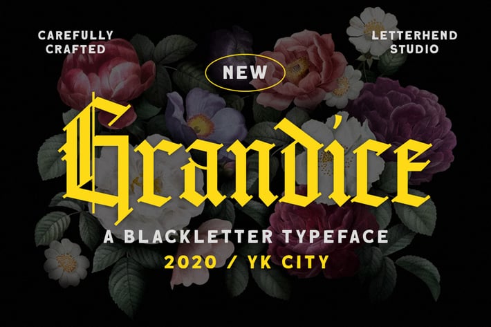 Grandice - Blackletter Typeface