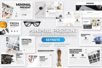 Minimal Keynote Template