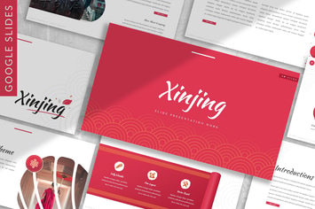 Xinjing - Oriental Google Slide Template