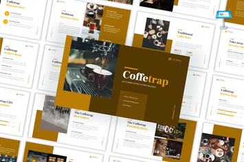 Coffetrap - Café Resto Keynote Template