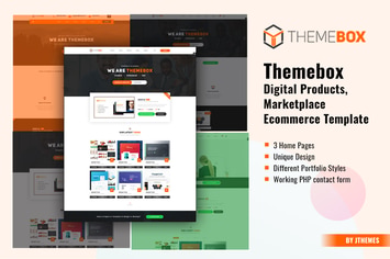 Themebox - Digital Products HTML Template