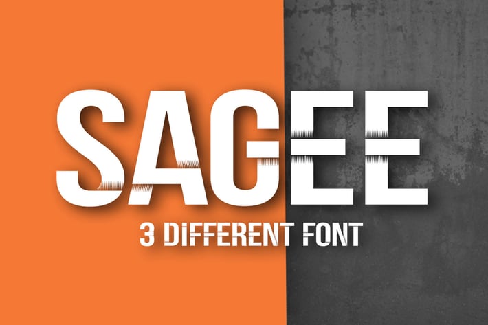 Sagee 3 Font
