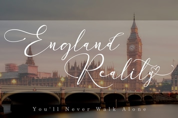 England Reality // Luxury Script Font
