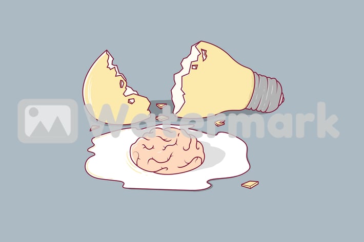 Broken Light Bulb