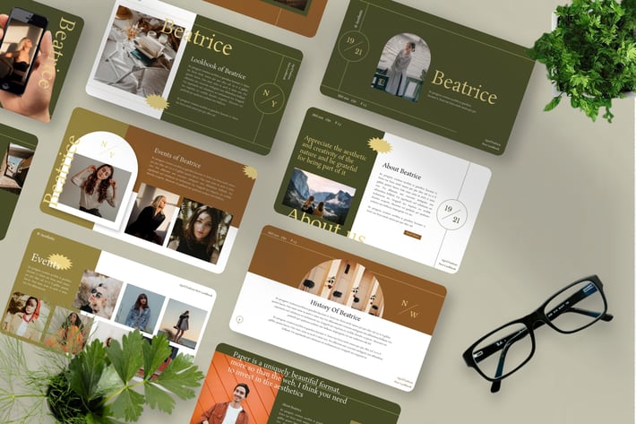 Beatrice - Fashion Keynote Template