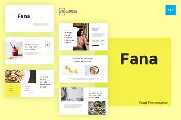 Fana - Food Keynote Template