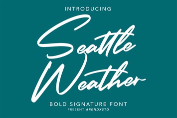 Seattle Weather | Bold Signature