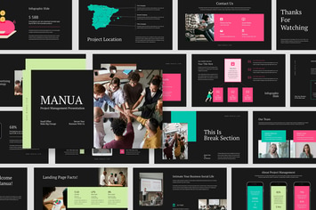 Manua : Seminar Keynote Templates
