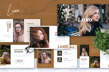 LUXO - Company Profile Keynote Template
