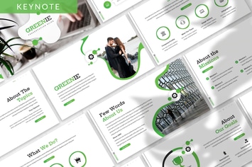 Greenie - Business Keynote Template