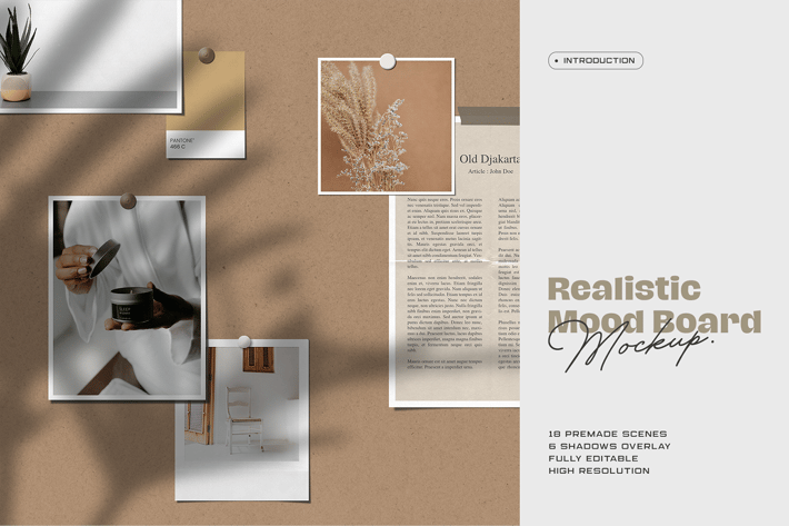 Moodboard Mockup