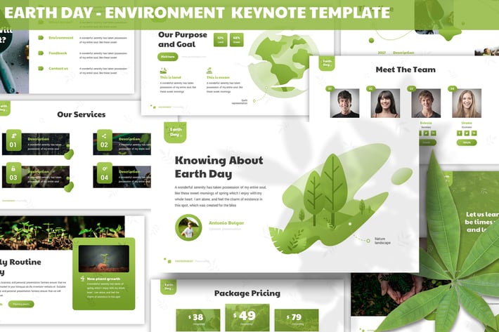 Earth Day - Environment Keynote Template