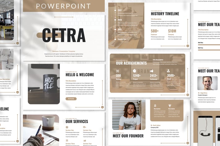 Cetra - Business Powerpoint Template