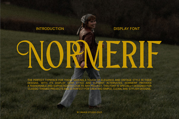 Normerif - Elegant Display Serif