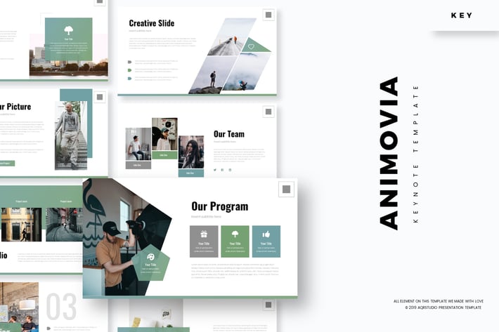Animovia - Keynote Template