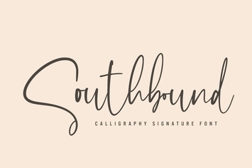 Southbound - Calligraphy Signature Font