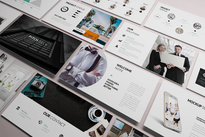 Pitch Deck Keynote Template