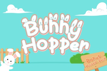 Bunny Hopper - Playful Font