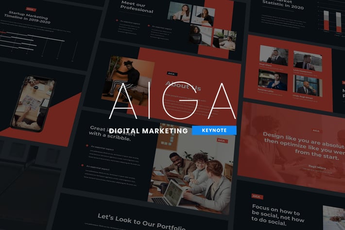 Aiga - Keynote Template Presentation