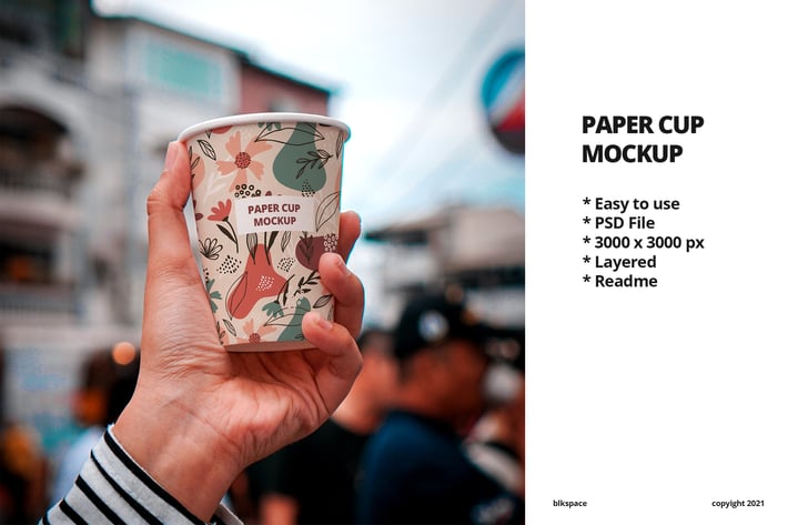 Paper Cup Mockup