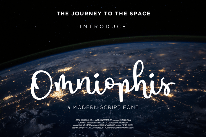 Omniophis Script Font