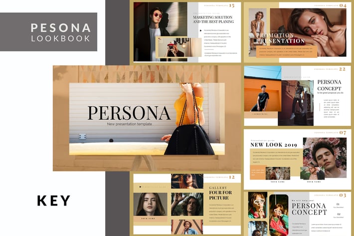 Pesona Lookbook Keynote Template