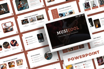 Musicool - Powerpoint Template