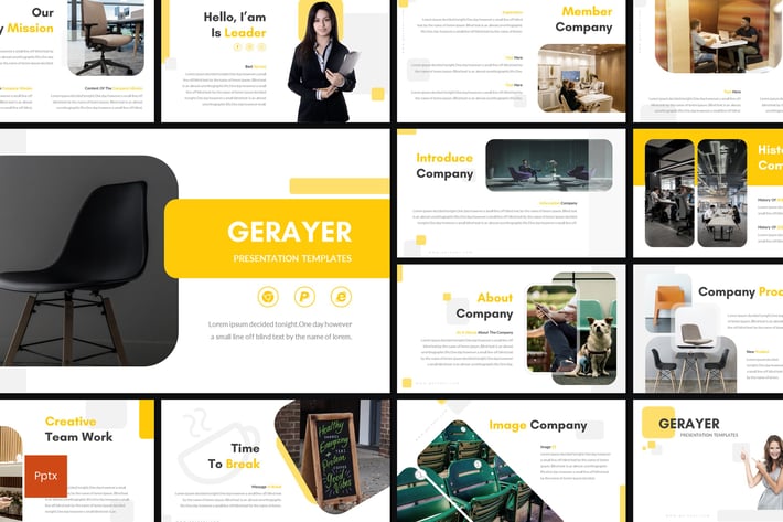 Gerayer - Powerpoint Template