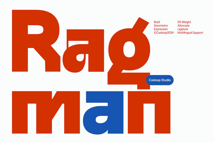 Ragman - E Motion Rigid Futuristic Quirky Square