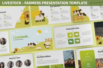 Livestock - Farmers Presentation Template