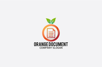 orange document