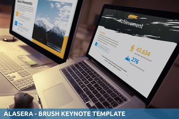 Alasera - Brush Keynote Template