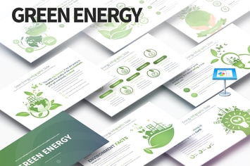 Green Energy - Keynote Infographics Slides
