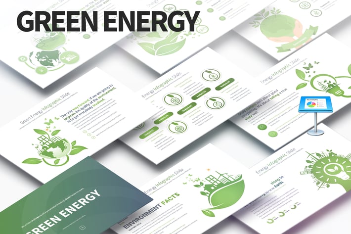Green Energy - Keynote Infographics Slides