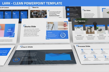Lark - Clean Powerpoint Template
