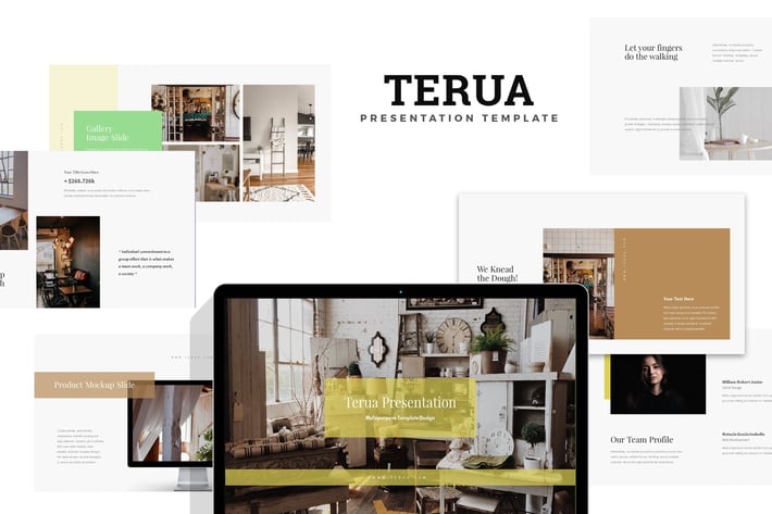 Terua : Home Interior Keynote