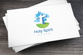 Holy Spirit Logo Template