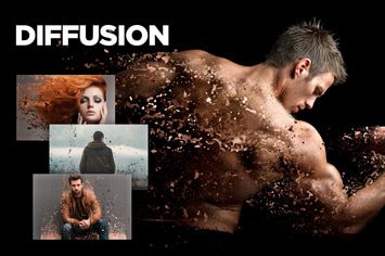 Diffusion CS3+ Photoshop Action
