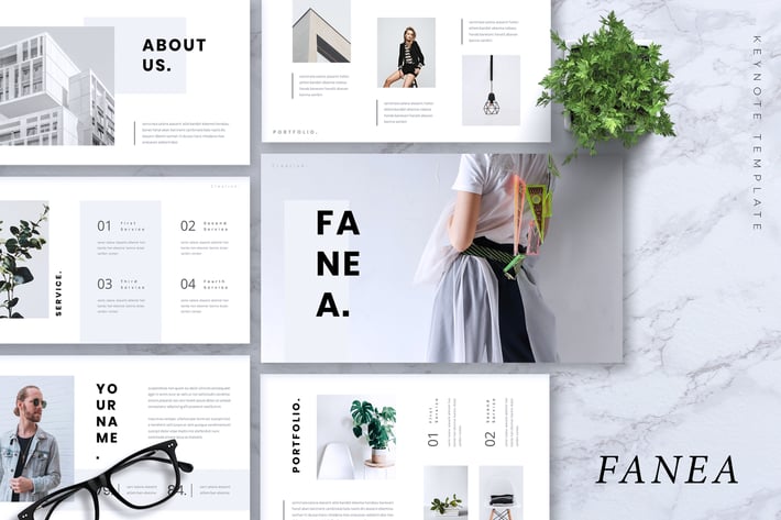 FANEA - Creative Keynote Template