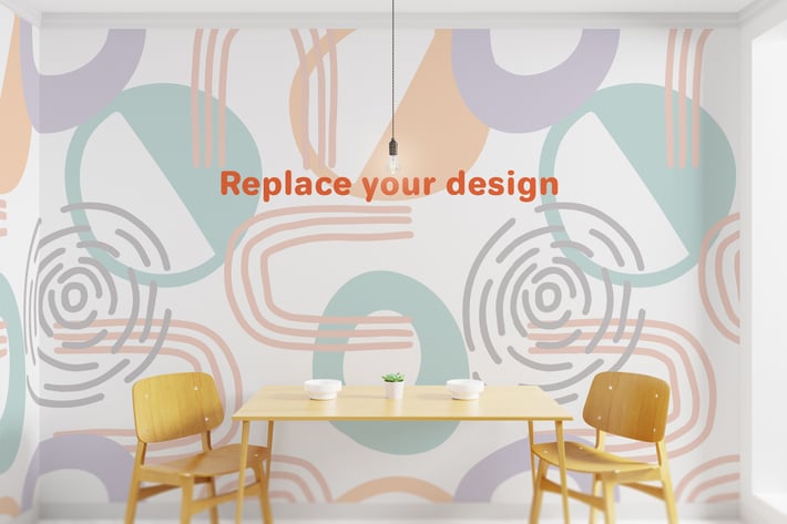 Interior Art wall Mockup