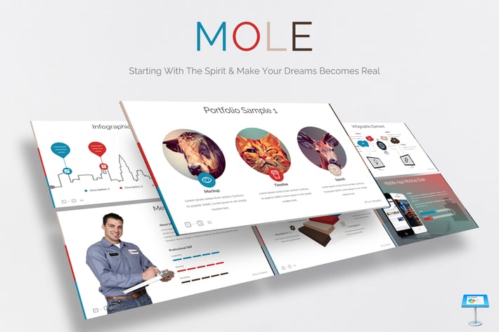 Mole - Keynote Template