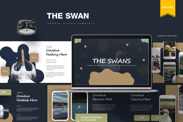 The Swan | Google Slides Template