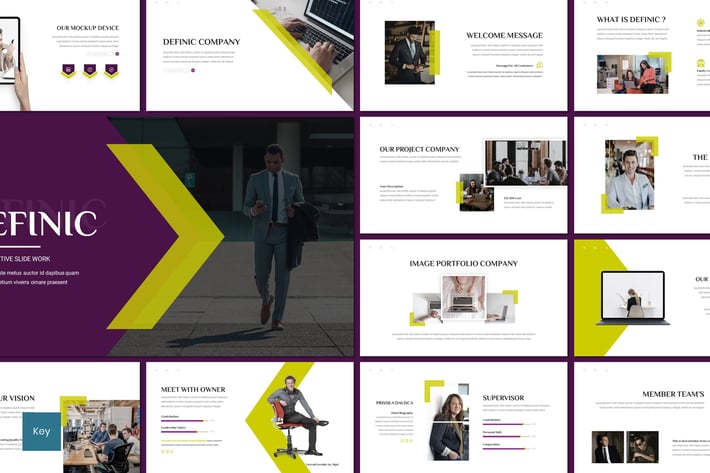 Definic - Business Keynote Template