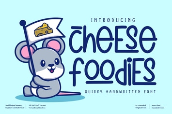 Cheese Foodies Quirky