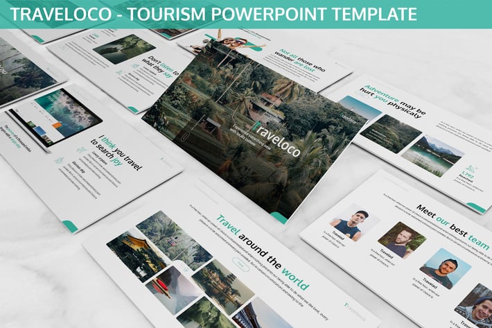 Traveloco - Tourism Powerpoint Template