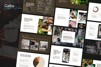 Cafea - Cafe & Culinary Theme Google Slides