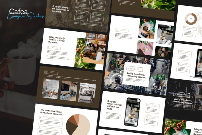 Cafea - Cafe & Culinary Theme Google Slides